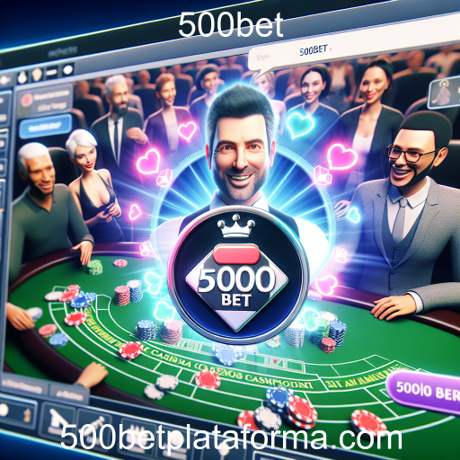 Experiência Imersiva no Cassino Ao Vivo do 500bet